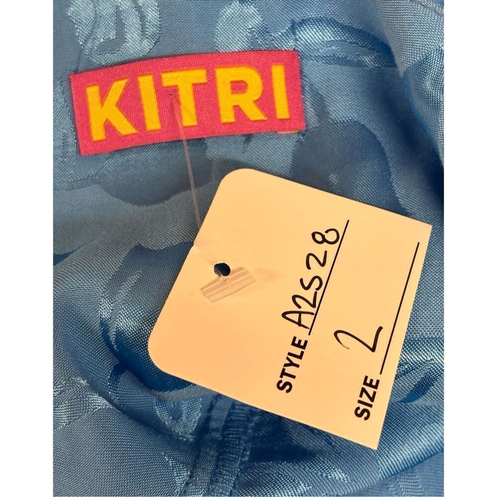 Kitri Carissa Maxi Dress In Sky Blue Tulip Nwt Size 2 — image 8 of 8
